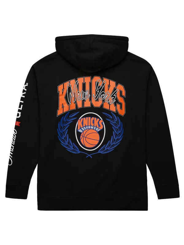 Mitchell & Ness x Michelob Ultra New York Knicks Black Hoodie