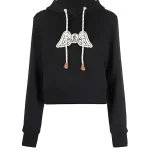 Moncler x Palm Angels Cropped Wing Patch Hoodie