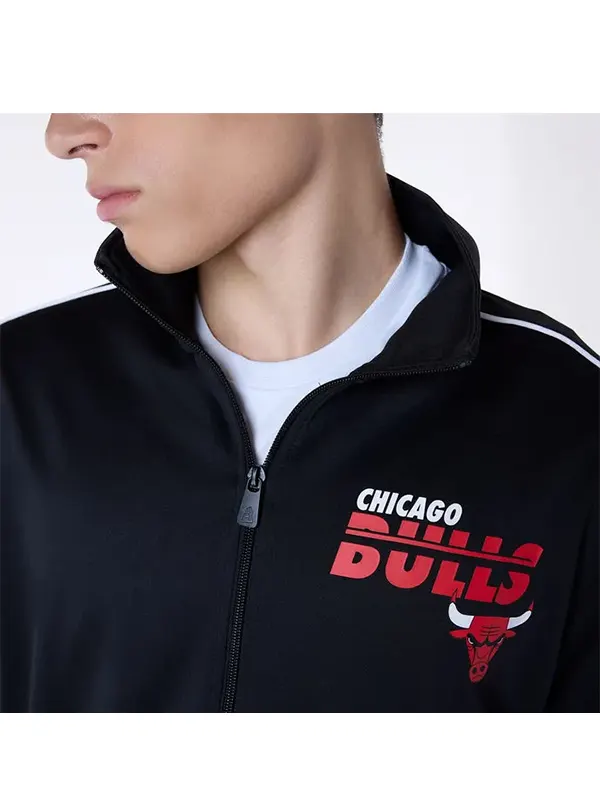 NBA-Chicago-Bulls-Black-Track-Jacket