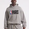 NBA Paris x Essentials Hoodie Gray