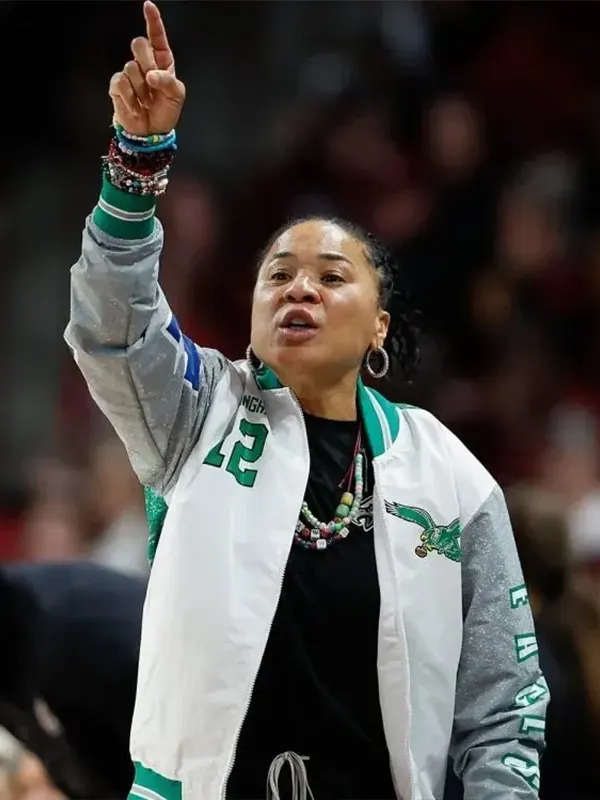 NCAA Women’s Basketball Game Dawn Staley Custom Eagles jacket