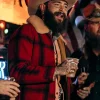 New Year Eve Nashville Big Bash Post Malone Red Checked Jacket