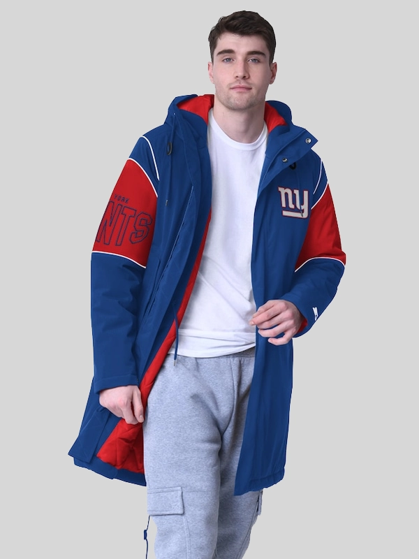 New York Giants Starter Dynasty Polyfill Stadium Jacket