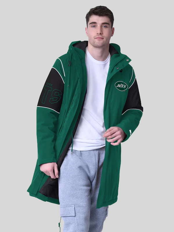 New York Jets Starter Dynasty Polyfill Stadium Jacket