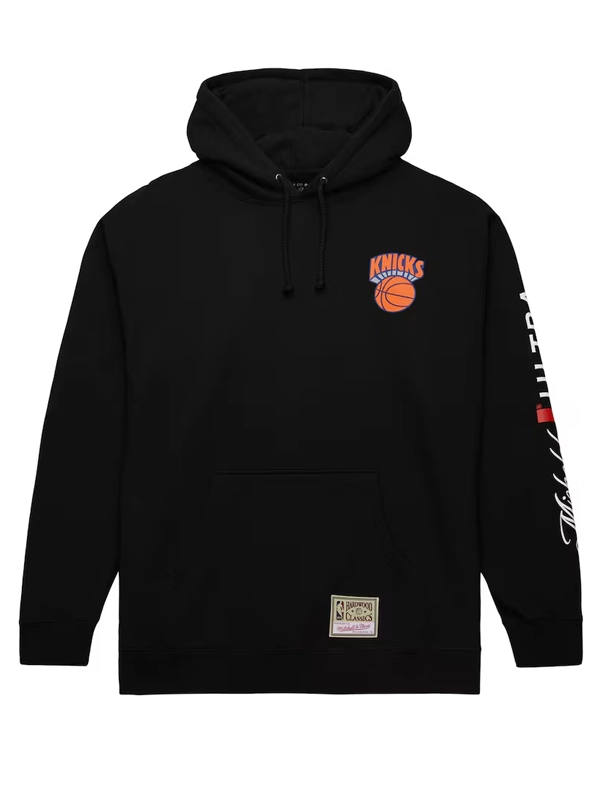 New York Knicks Mitchell & Ness NBA x Michelob Ultra Black Hoodie