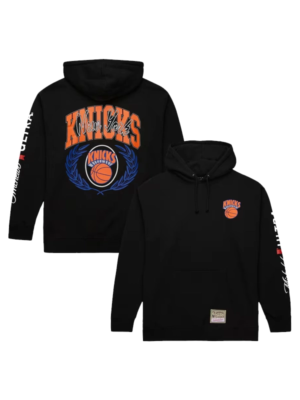 New York Knicks Mitchell & Ness NBA x Michelob Ultra Hoodie Black