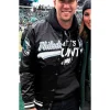 Nick Foles Eagles Black Satin Jacket