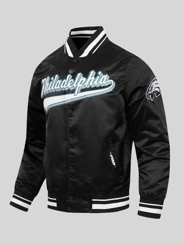 Nick Foles Philadelphia Eagles Jacket Black