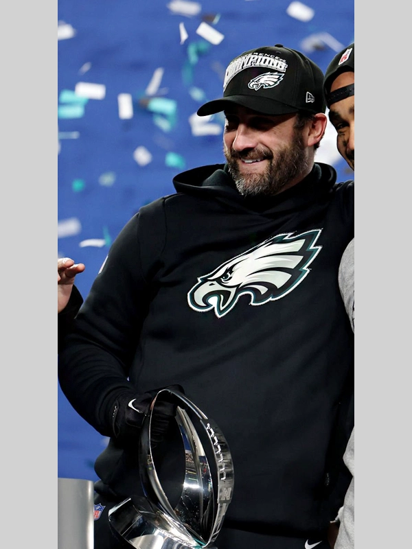 Nick Sirianni Black Hoodie Philadelphia Eagles