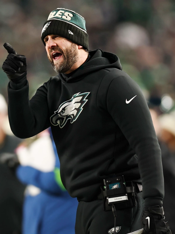 Nick Sirianni Eagles Black Hoodie