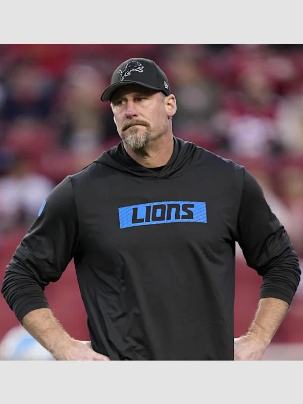 Nike Detroit Lions Dan Campbell Black Hoodie