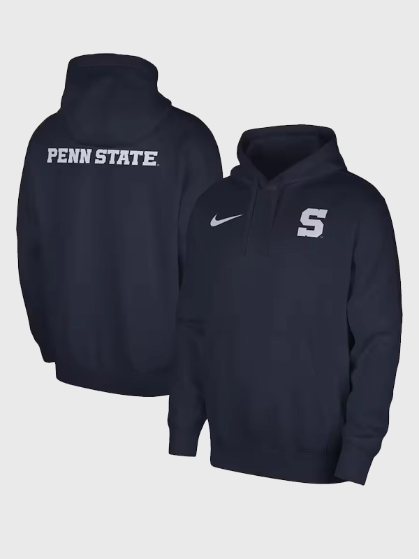 Nike James Franklin Penn State Hoodie Blue