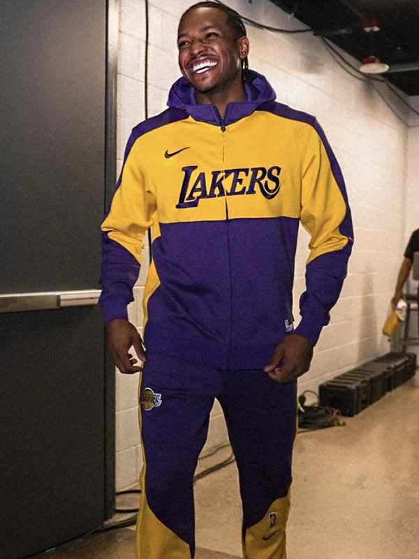 Nike Los Angeles Lakers Purple & Yellow Tracksuit