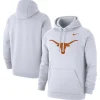 Nike White Texas Longhorns Hoodie