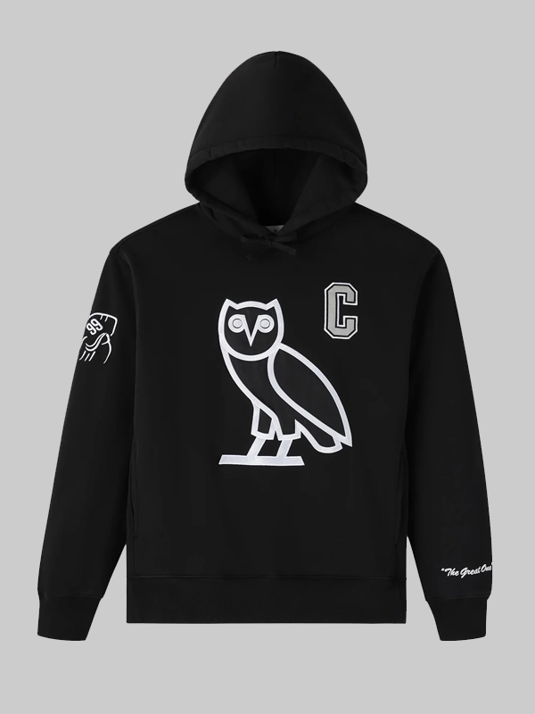 OVO Gretzky Icon Team Hoodie Black