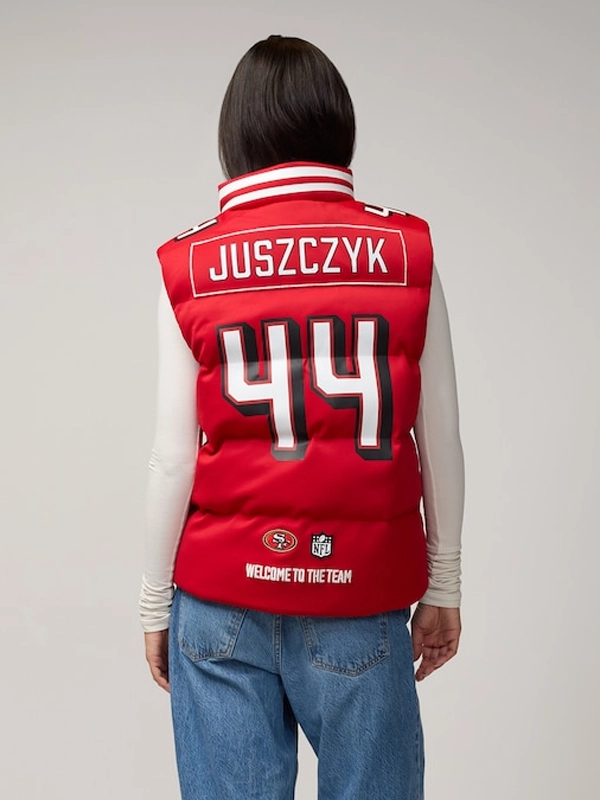 Off Season Kyle Juszczyk 49ers Player Puffer Vest