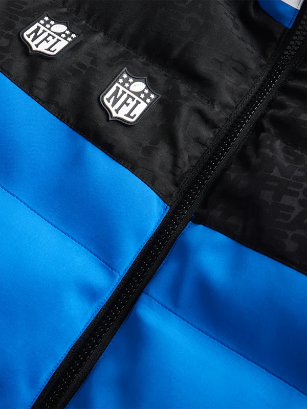 Off Season Lions Puffer Jacket Blue-Black