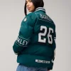 Off Season Saquon Barkley Philadelphia Eagles Player Puffer Jacket Green