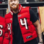 OffSeason Kristin Juszczyk 49ers Puffer Vest