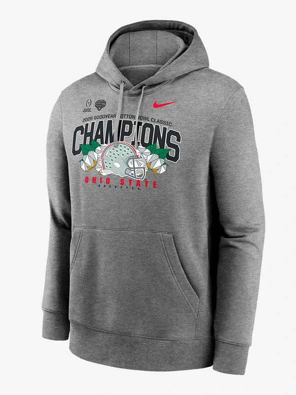 Ohio State Buckeyes 2025 Semifinal Bowl Champions Club Hoodie