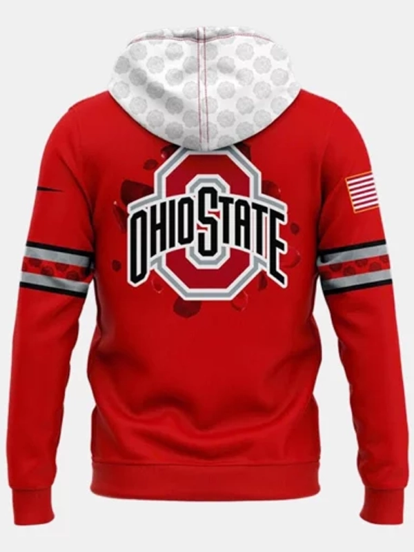 Ohio State Buckeyes Rose Bowl Hoodie Red