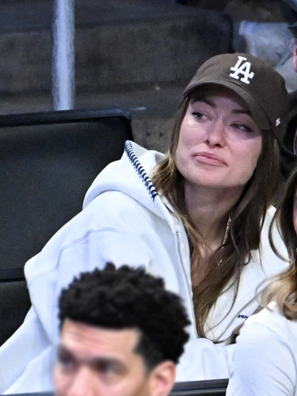 Olivia Wilde Madhappy Zip-Up Hoodie White