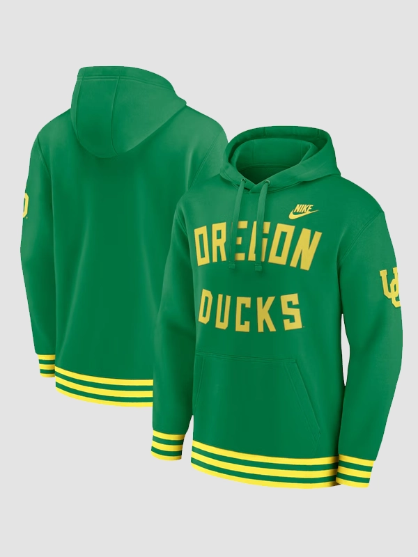 Oregon Ducks Hoodie Green