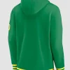 Oregon Ducks Legacy Retro Nike Pullover Hoodie Green