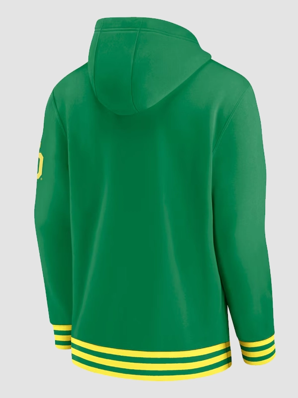 Oregon Ducks Legacy Retro Nike Pullover Hoodie Green