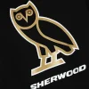 Ovo x Sherwood Street Hockey Black Hoodie