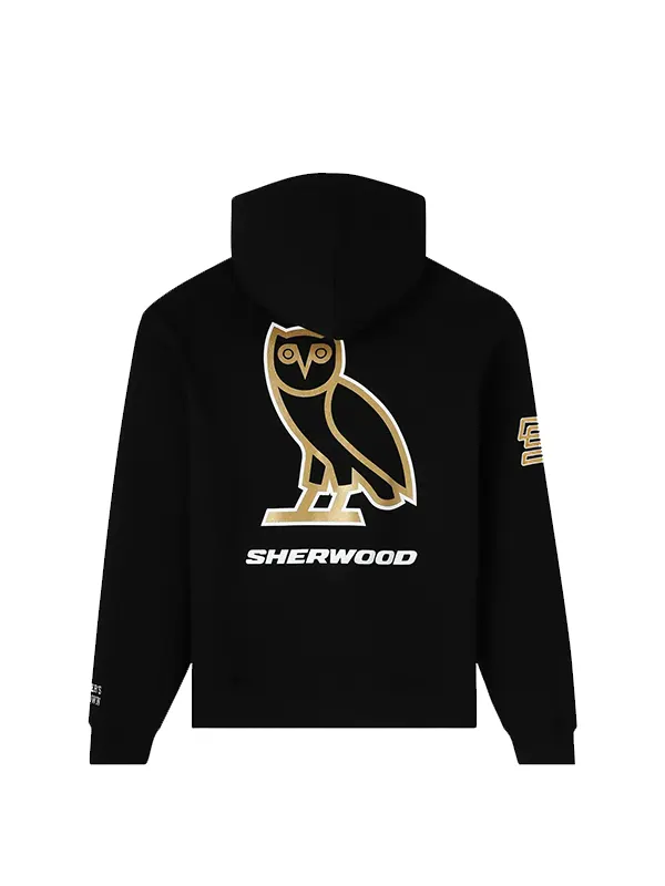 Ovo x Sherwood Street Hockey Hoodie Black