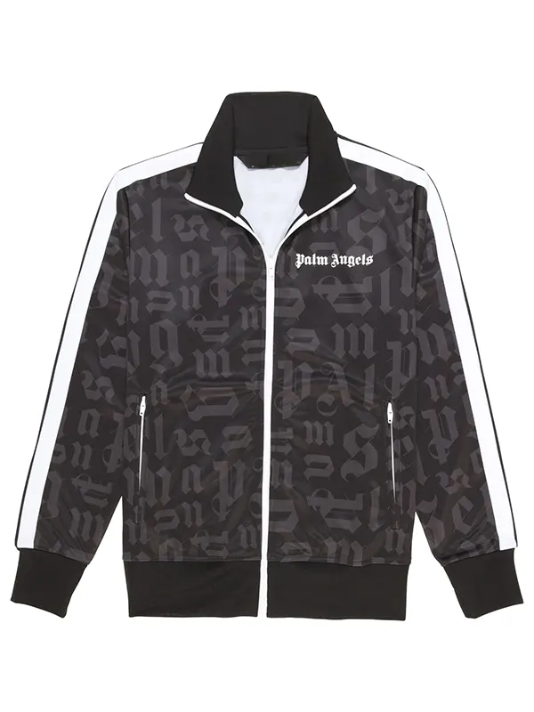 Palm-Angles-Logo-Track-Jacket-Black