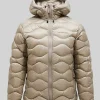 Peak Performance Helium Down Hood Beige Jacket