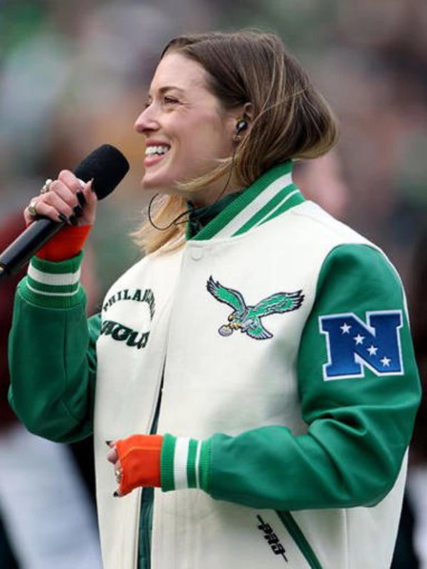 Philadelphia Eagles Mary Kate Morrissey Varsity Jacket