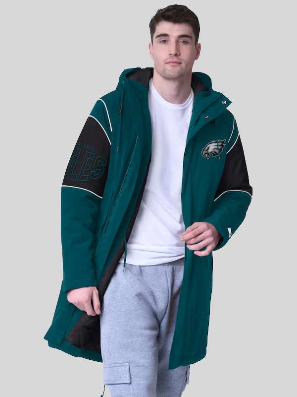 Philadelphia Eagles Starter Dynasty Polyfill Stadium Jacket