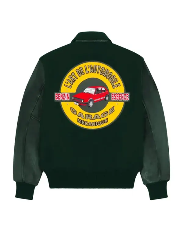 Porsche L'ART 968 Varsity Jacket Green