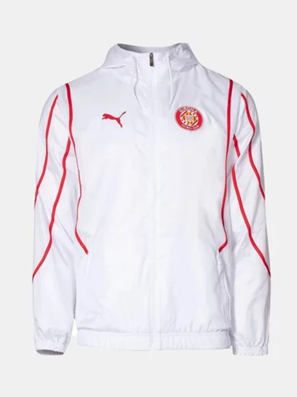 Puma Girona FC Pre Match Jacket White