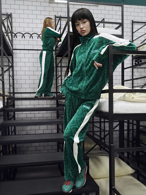 Puma X Squid Game Green Tracksuit