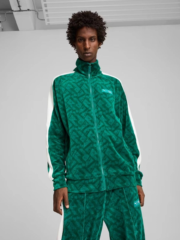 Puma X Squid Game T7 Iconic Track Jacket Green