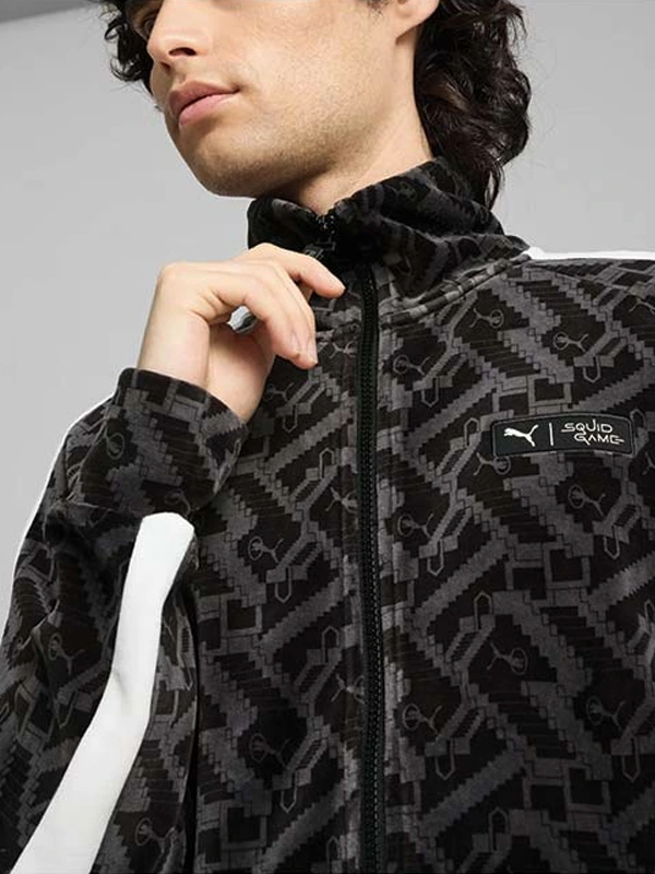 Puma X Squid Game Track Jacket Black