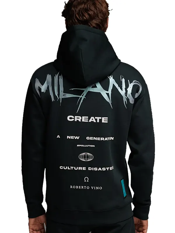 Robert Vino Milano’s Hoodie green