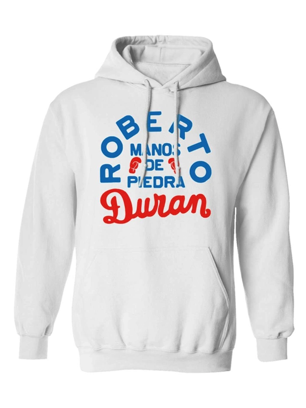 Roberto Duran Hoodie White