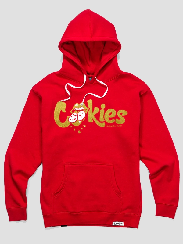 Rolling Stones x Cookies Hoodie Red