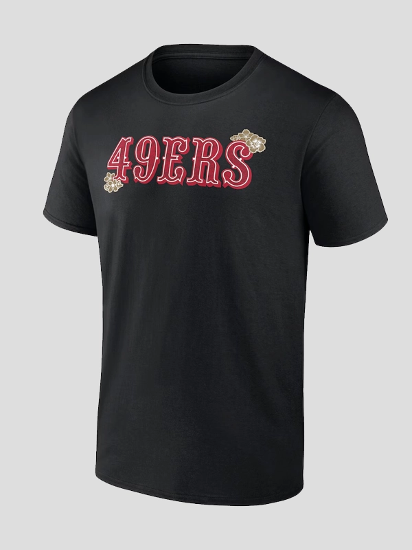 San Francisco 49ers AAPI Apex Black T-Shirt