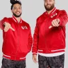 San Freansisco 49ers APEX Red Satin Jacket