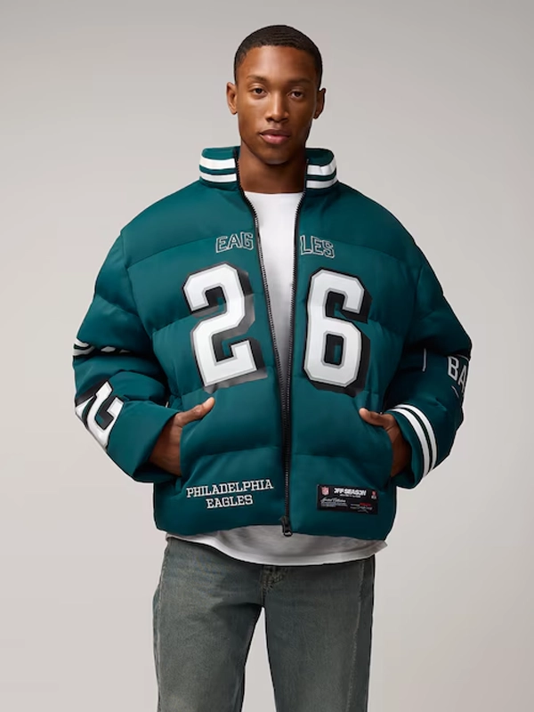 Saquon Barkley Philadelphia Eagles Unisex Off Season x NFL Player Puffer Jacket - Dark Green