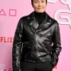 Squid Game S02 Lee Byung-hun Black Leather Jacket