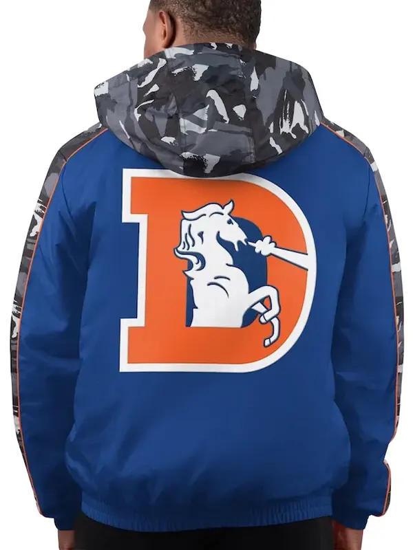 Denver Broncos Starter Thursday Night Gridiron Hoodie Jacket