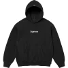 Supreme Box Logo Hooded Sweatshirt - BLACK