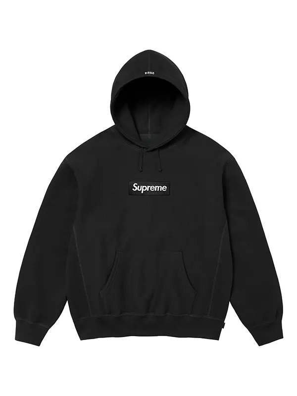 Supreme Box Logo Hooded Sweatshirt - BLACK